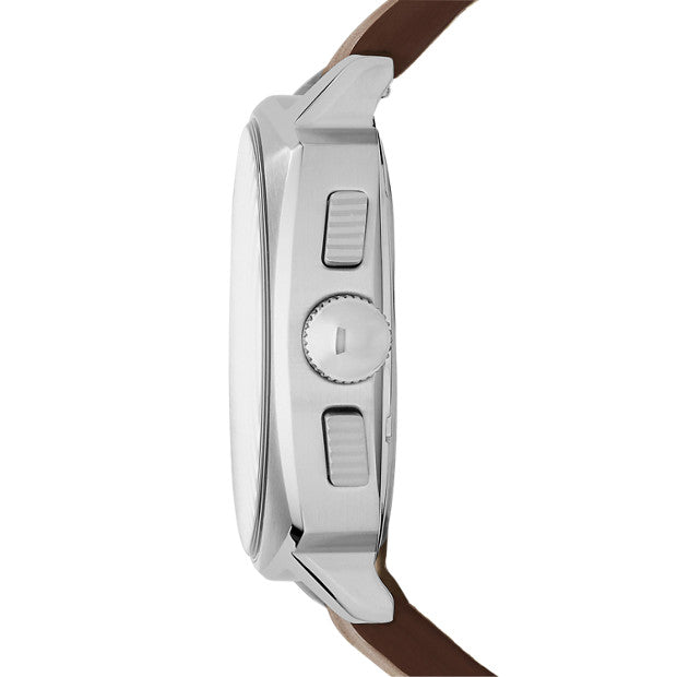 Fossil CH2994 Haywood Chronograph Brown Leather Watch