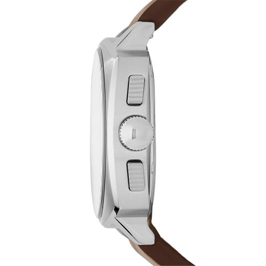 Fossil CH2994 Haywood Chronograph Brown Leather Watch