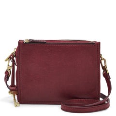 Fossil Zb7401607 Campbell Crossbody Cabernet