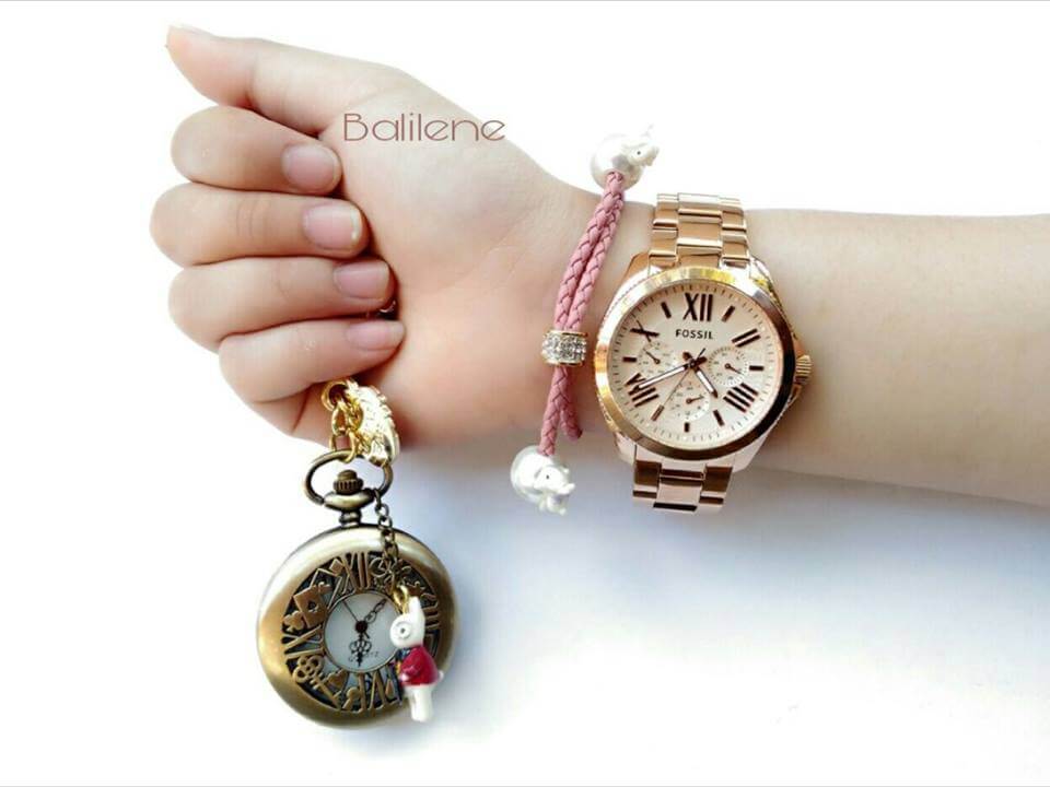 Fossil AM4511 Caecile Multifunction Chronograph Rosegold Watch