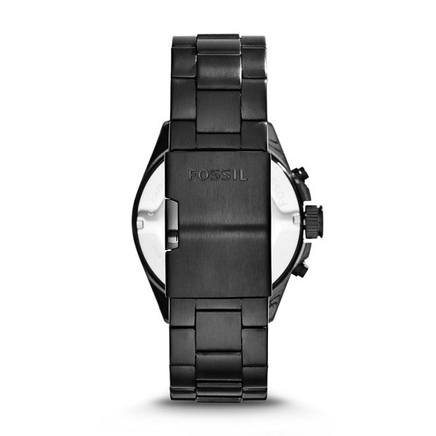 Fossil Ch2942 Decker Chronograph Black Stainless Steel Watch