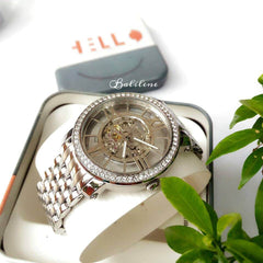Fossil Me3059 Curiosity Automatic Stainless Steel Watch