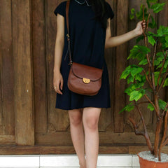 Fossil ZB6851200 Emi Saddle Bag Brown