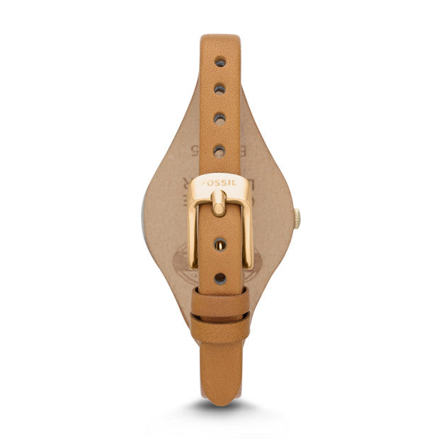Fossil Es3565 Georgia Tan Leather Watch