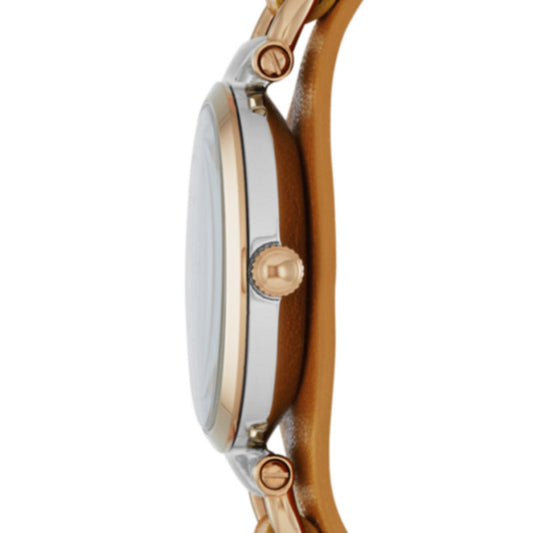 Fossil Es3565 Georgia Tan Leather Watch