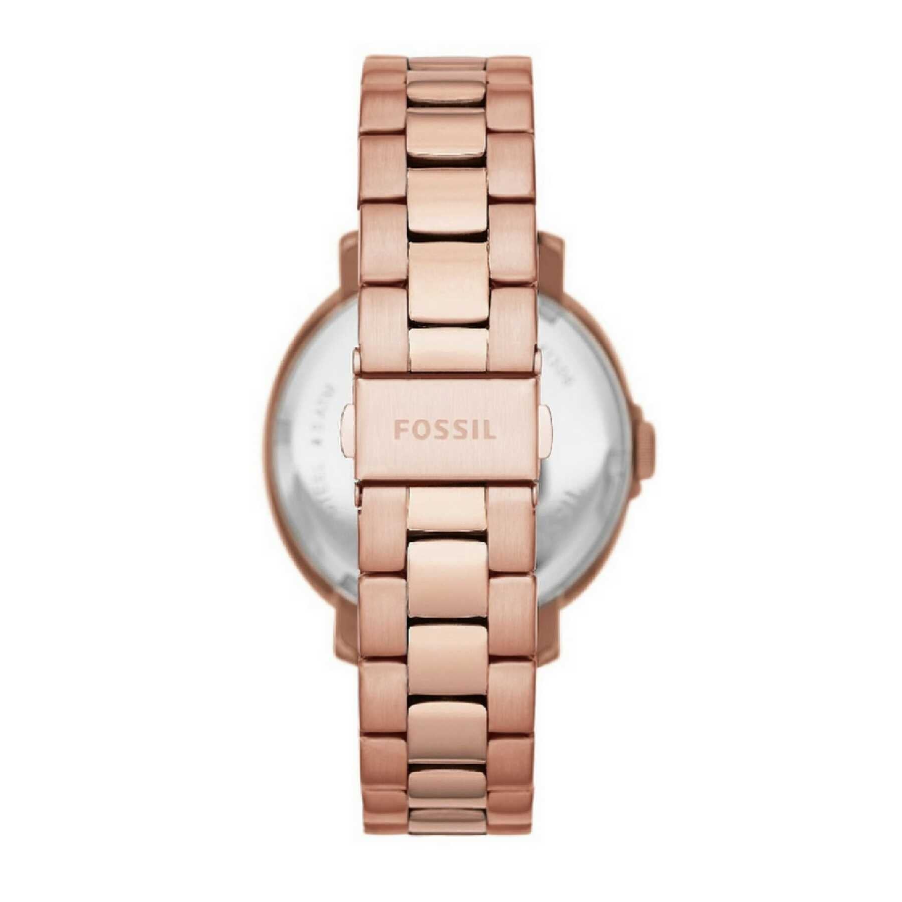 Fossil Es3720 Chelsey Rose Gold Stainless Steel Watch
