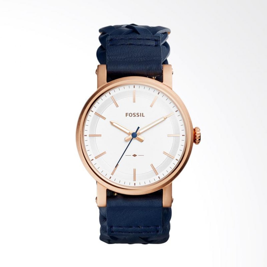 Fossil ES4182 Original Boyfriend Leather Strap Navy