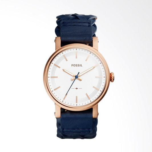 Fossil ES4182 Original Boyfriend Leather Strap Navy