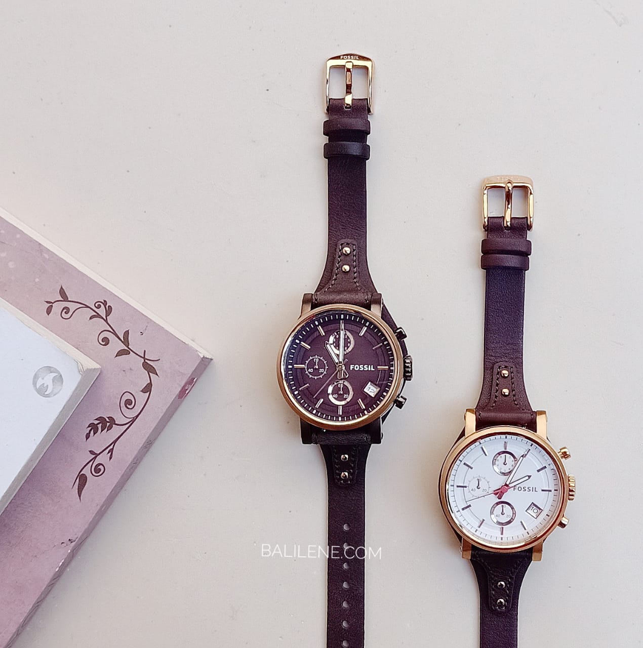 Fossil Es4286 Original Boyfriend Chronograph Full Brown