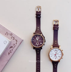 Fossil Es4286 Original Boyfriend Chronograph Full Brown