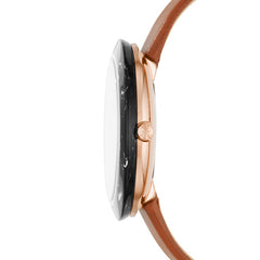 Fossil Es4382 Camille Three-hand Luggage Leather Watch