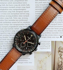 Fossil FS5501 Goodwin Chronograph Black Brown