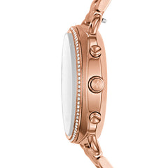Fossil FTW1208 Hybrid Q Accomplice Rosegold Tone Stainless Steel Smartwatch