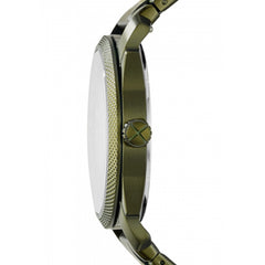 Fossil Fs5389 Machine Three-hand Date Olive Green Stainless Steel