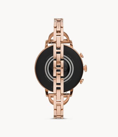 Fossil Ftw6030set Gen 4 Smartwatch Venture Rose Gold-tone Stainless Steel Interchangeable Set