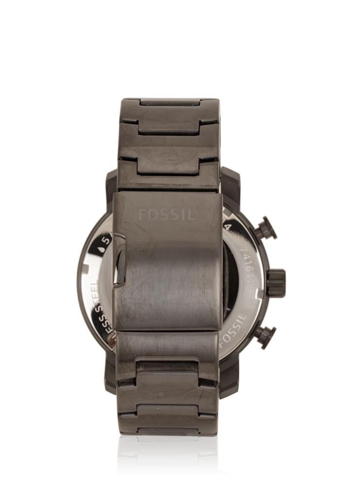Fossil BQ2114 Gage Chronograph Gunmetal Blue Watch