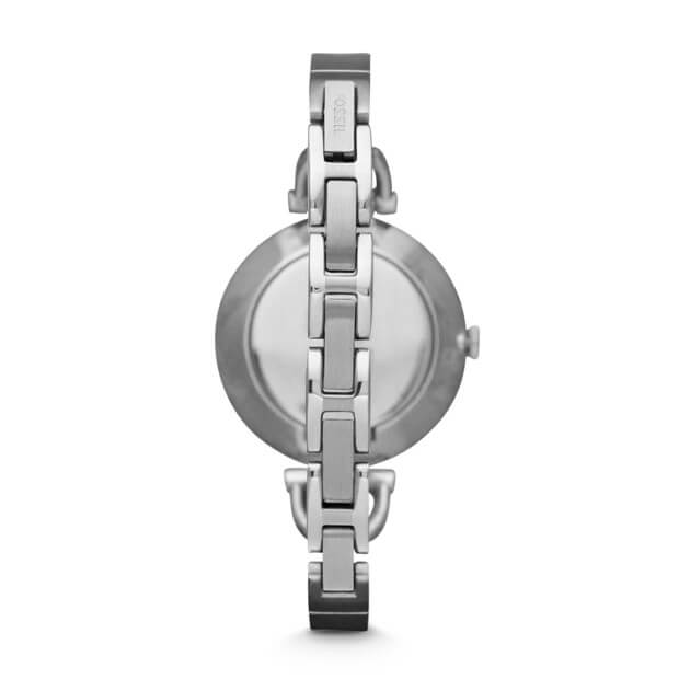 Fossil Es3225 Georgia Glitz Silver Dial Ladies Watch