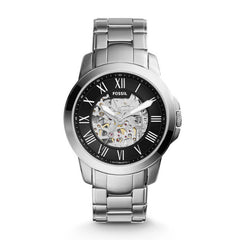 Fossil Me3103 Grant Black Skeleton Dial Automatic Watch