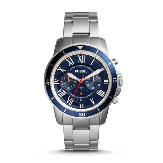 Fossil FS5238 Grant Sport Blue Dial Chronograph Watch