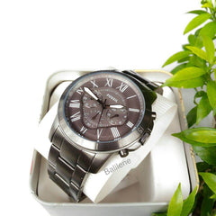 Fossil FS5256 Grant Sport Chronograph Smoke Stainless Steel Watch