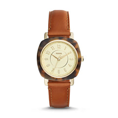 Fossil Es4281 Idealist Three Hand Luggage Leather Watch