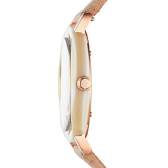 Fossil Es4282 Idealist Three Hand Sand Leather Watch