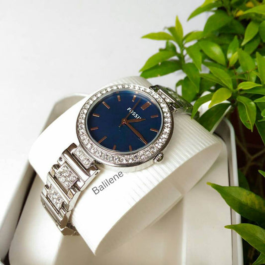 Fossil Bq3305 Karli Three-hand Stainless Steel Watch