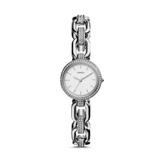 Fossil ES4124 Kerstyn Crystal Stainless Steel Women Watch