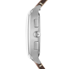 Fossil Fs5356 Knox Dual Time Brown Leather Watch