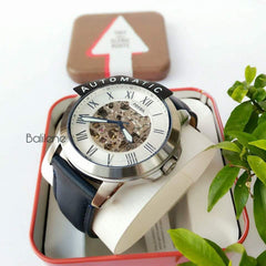 Fossil ME3101 Grant Automatic Black Leather Watch