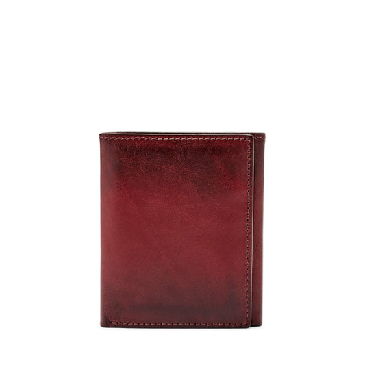 Fossil ML3892603 Paul RFID Trifold Cordovan