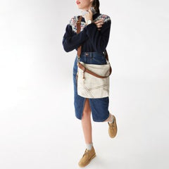 Fossil Zb7399120 Maya Hobo Small Vanilla