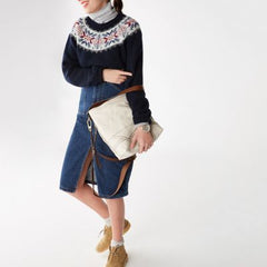 Fossil Zb7399120 Maya Hobo Small Vanilla