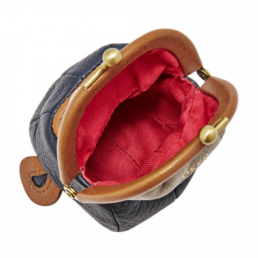 thumbnail image 2 of Fossil Vintage Style Leather Coin Purse Wallet - Women's - Brand New With Tags 2 of 5