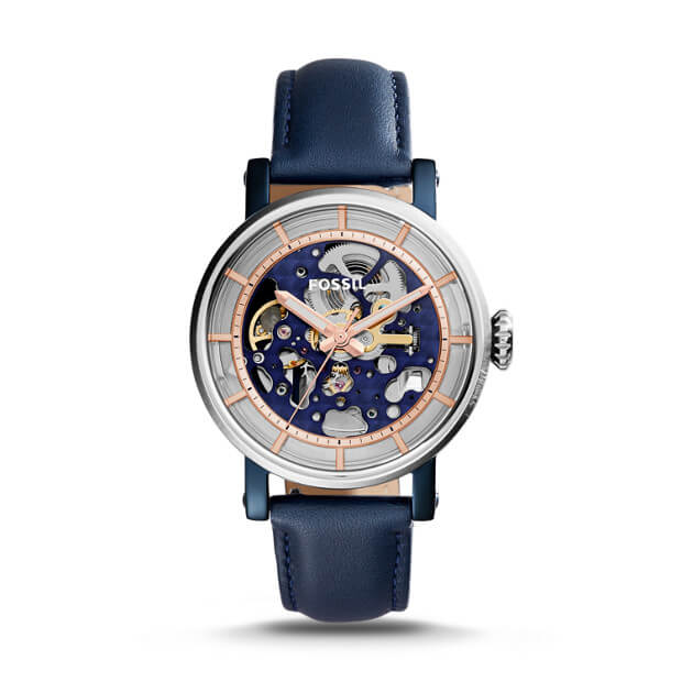 Original boyfriend automatic gray leather watch store