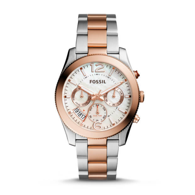 Fossil women's sales perfect boyfriend watch