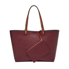 Rachel tote multi red belakang
