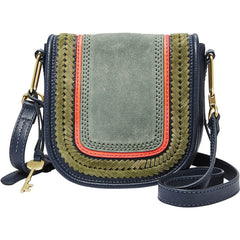 Fossil ZB7284490 Rumy Crossbody Navy Multi Stripe