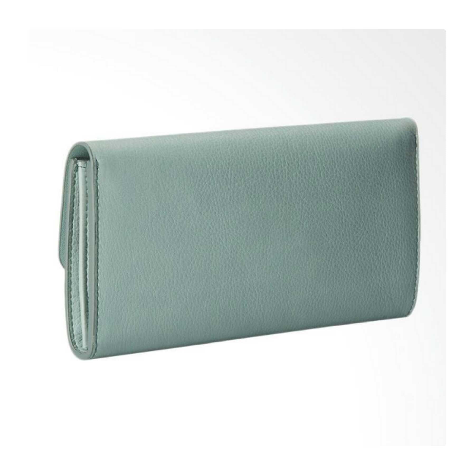 Fossil SL6851116 Haven Large Triple Gusset Flap Clutch Sea Glass