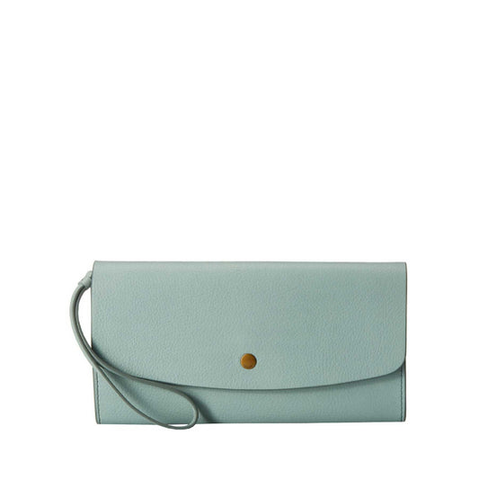 Fossil SL6851116 Haven Large Triple Gusset Flap Clutch Sea Glass