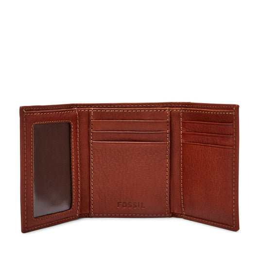 Fossil SML1395210 Lufkin Trifold Medium Brown