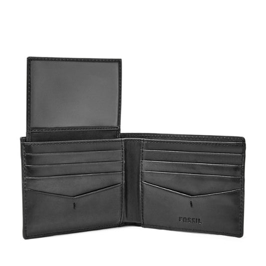 Fossil SML1549P Allen RFID Passcase Dark Black