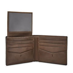 Fossil SML1549201 Allen RFID Passcase Dark Brown
