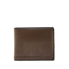 Fossil SML1549201 Allen RFID Passcase Dark Brown