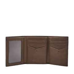 Fossil SML1550201 Allen Trifold Dark Brown