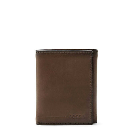 Fossil SML1550201 Allen Trifold Dark Brown