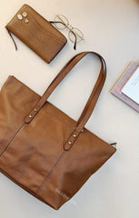 Fossil Shb1727210 Jenna Tote Medium Brown