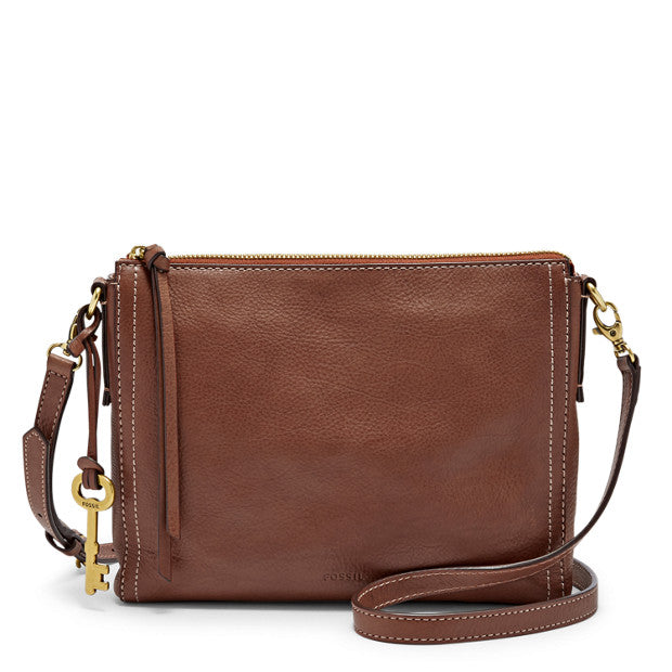Fossil Shb1941210 Emma Crossbody Medium Brown