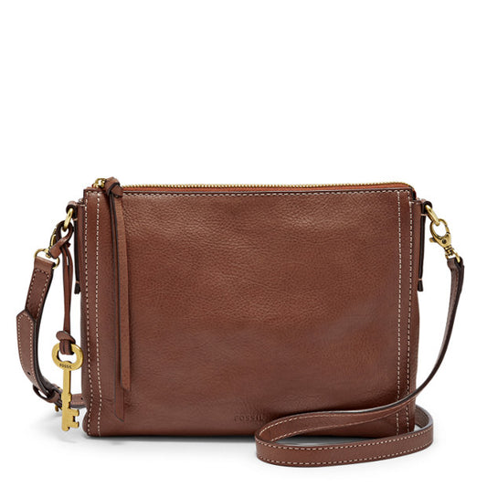 Fossil Shb1941210 Emma Crossbody Medium Brown