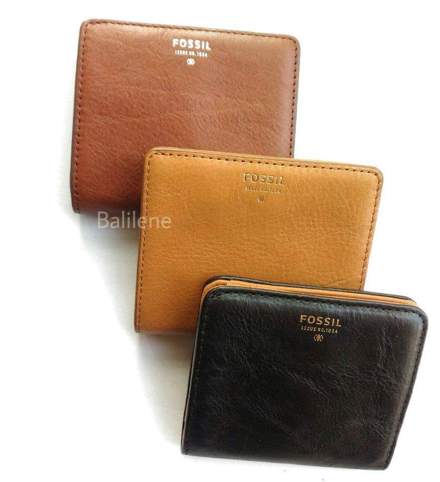 Fossil Sl6684200 Sydney Mini Wallet Black Bifold